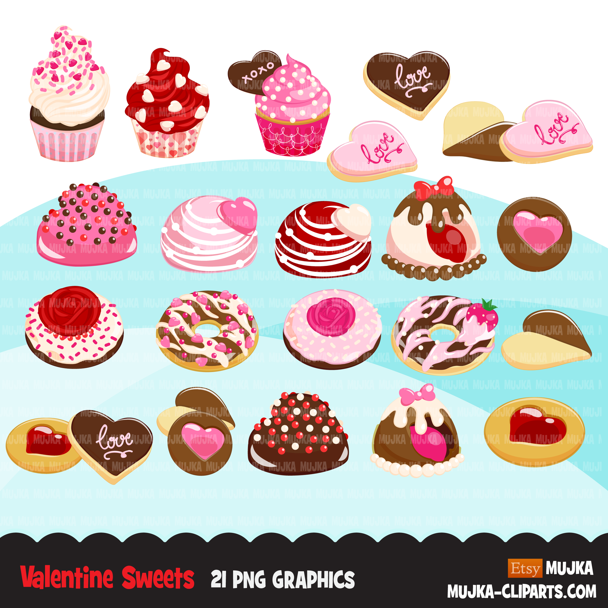 Candy land Clipart Bundle, Sweets, ice cream, donuts, chocolate, cupcakes, backgrounds, tutu girl graphics commercial use PNG clip art