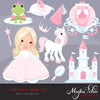 Fairy Tale Princess Clipart, little girl, Princess Clipart png graphics