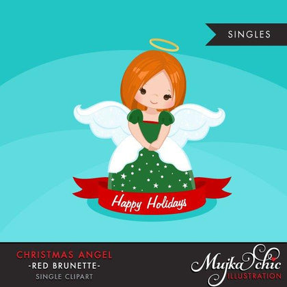 Christmas Angel Clipart 2, Girl religious