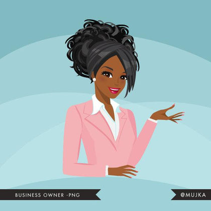 Black Business Avatar Design