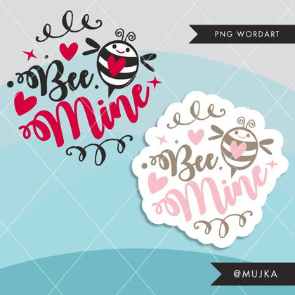 Valentine Clipart. Valentine's Day Word Art