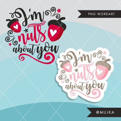 Valentine Clipart. Valentine's Day Word Art