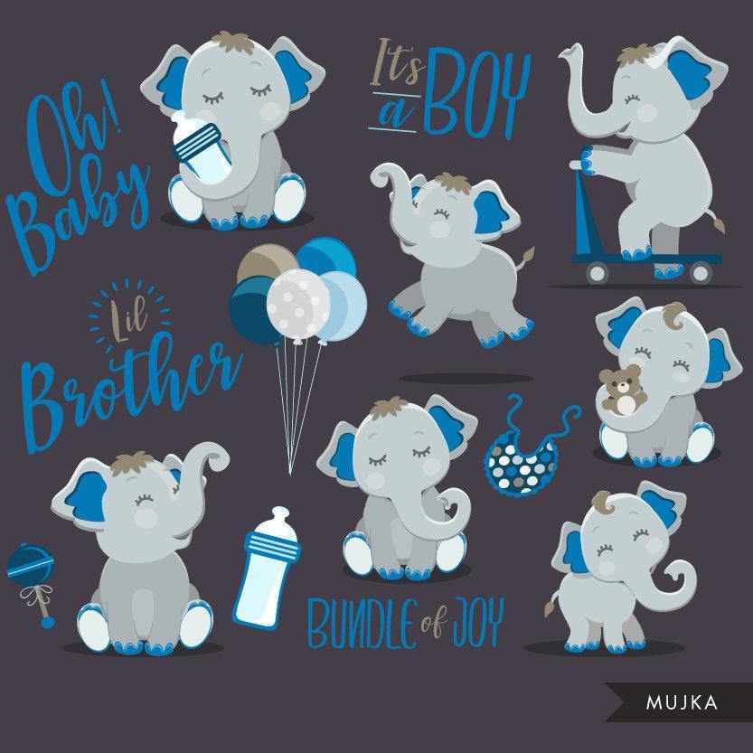 It's a Boy, Elephant Design, Baby Shower Png Design, Instant Digital  Download, Sublimation Design for Boy, Baby Boy Baby Shower Png Design -   Denmark