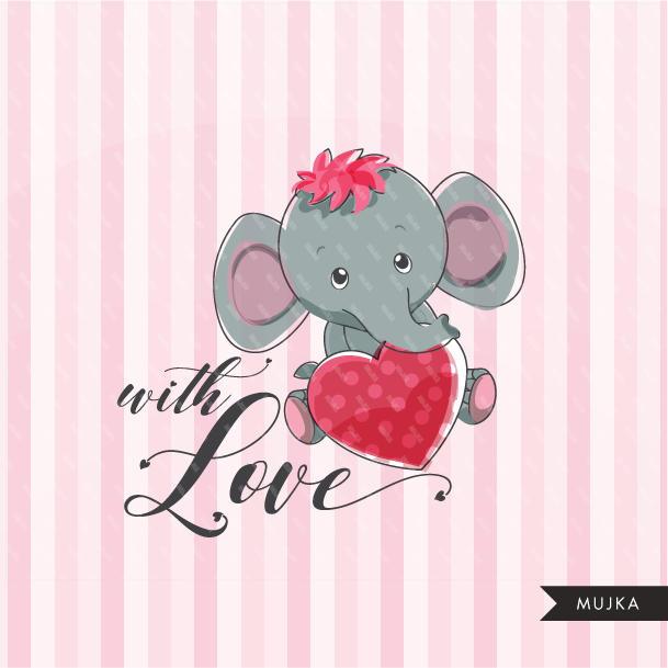 cute animal valentines day wallpaper