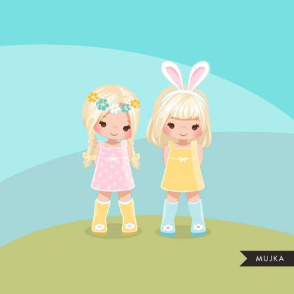 Easter spring clipart