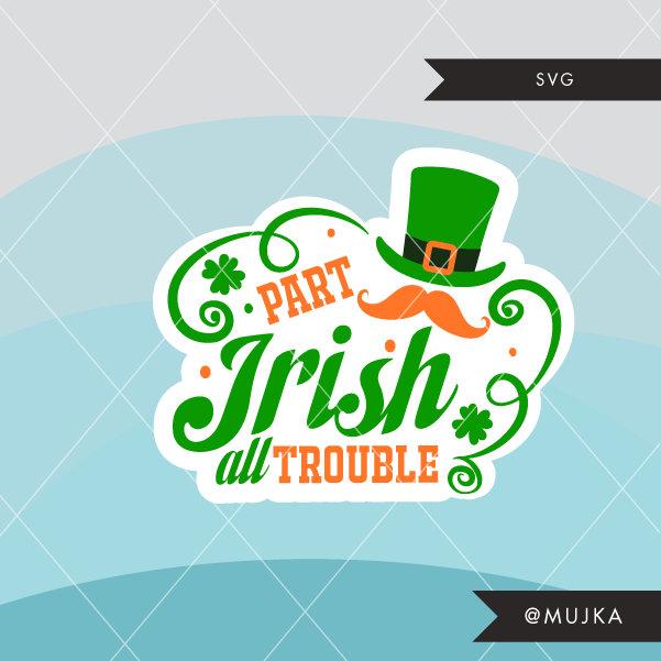 St. Patrick's Day SVG, DFX , PNG cutting file