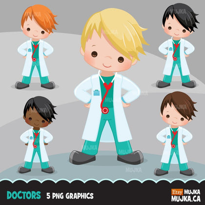 Boy Doctor Clipart