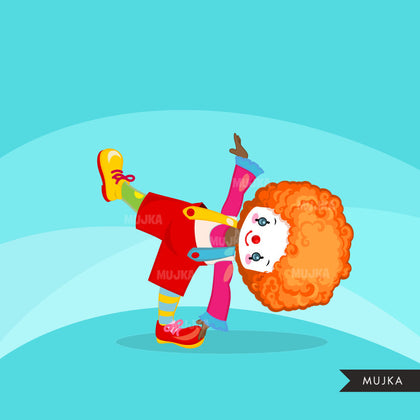 Clown clipart