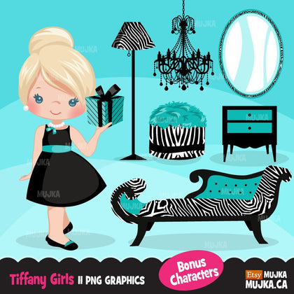Tiffany Girls clipart