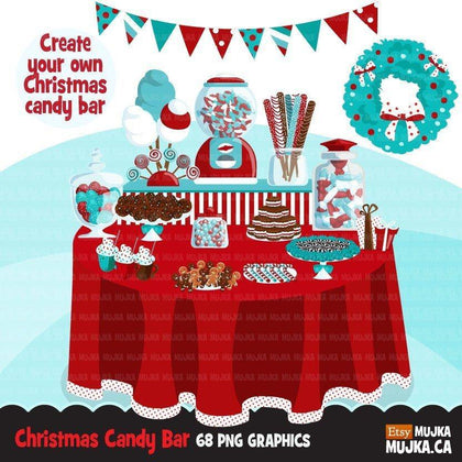 Christmas Candy Clipart