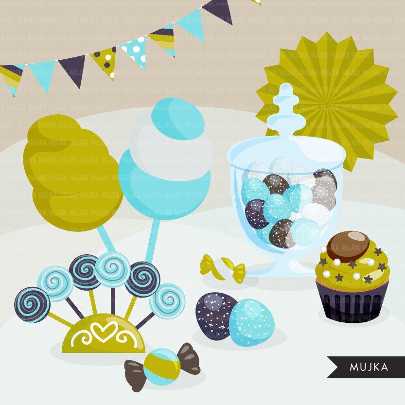Baby Boy Candy Clipart