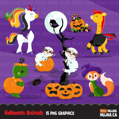 Halloween animals clipart. Halloween costumes