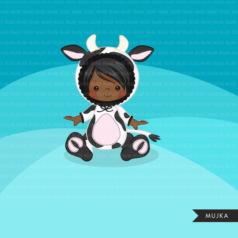 Baby Cow clipart