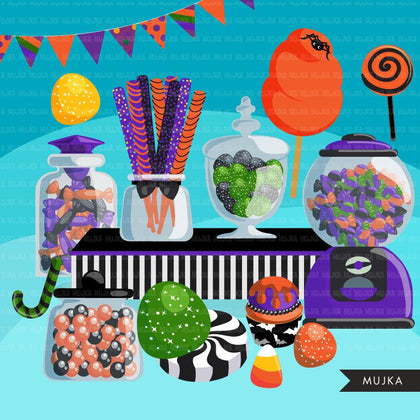 Halloween Candy Clipart