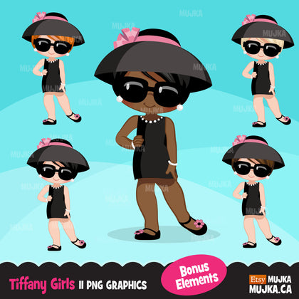 Tiffany Girls clipart, Breakfast at Tiffany's