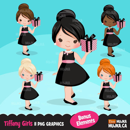 Tiffany Girls clipart, Breakfast at Tiffany's
