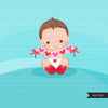 Valentine's Day Baby clipart