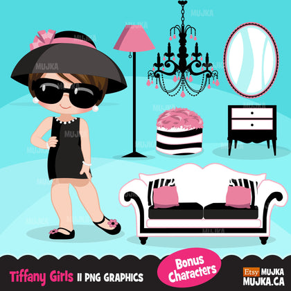 Tiffany Girls clipart, Breakfast at Tiffany's