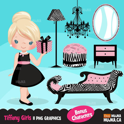 Tiffany Girls clipart, Breakfast at Tiffany's