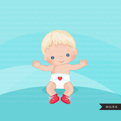 Valentine's Day Baby clipart