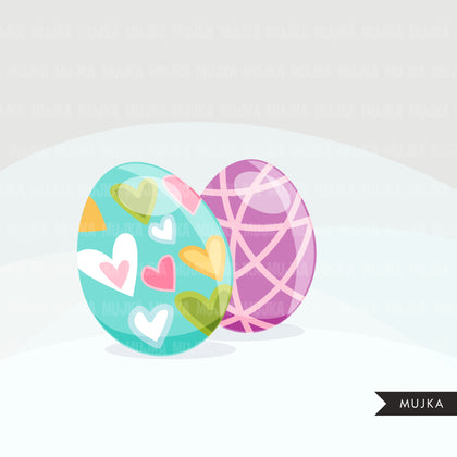 Easter Eggs Clipart