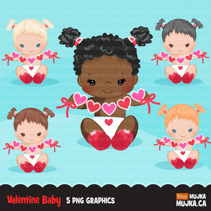 Valentine's Day Baby clipart