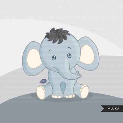 Jungle animals clipart