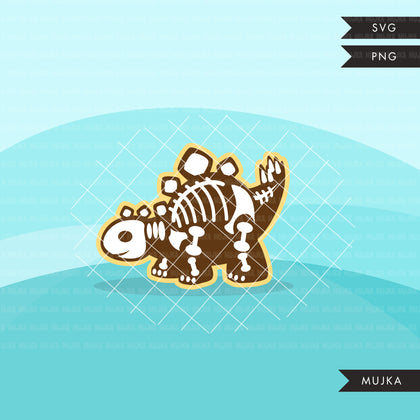 Dinosaur skeleton, animal SVG cutting file