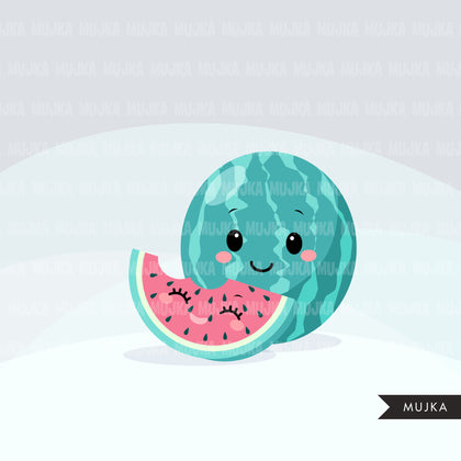 Pink Melon Clipart