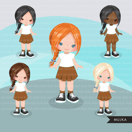 Brownies Girl Scouts clipart  Scout Camping, outdoors graphics