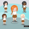 Brownies Girl Scouts clipart  Scout Camping, outdoors graphics