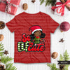 Christmas PNG digital, So Elfin Cute Printable HTV sublimation image transfer clipart, t-shirt Afro black girl graphics