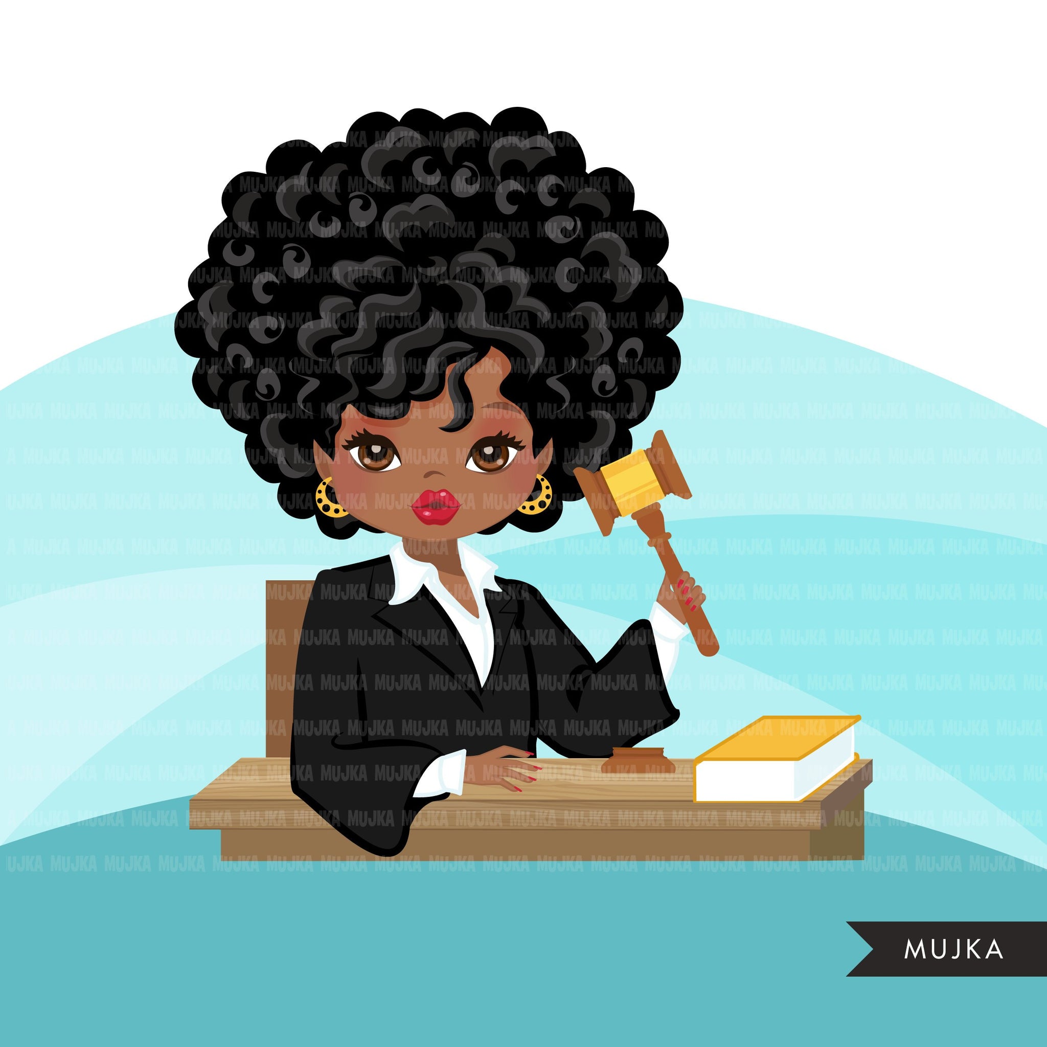 woman lawyer clip art