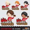 Christmas PNG digital, Little cookie Tester Printable HTV sublimation image transfer clipart, t-shirt boy graphics