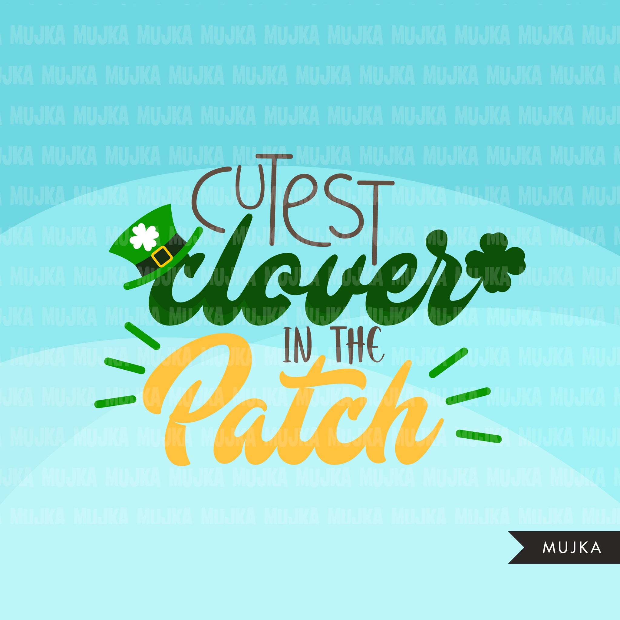 St Patricks Day Quotes Clipart, Lucky Irish, gold clover, beer graphics, commercial use clip art