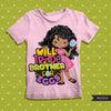Easter PNG digital, Will trade brother for eggs Printable HTV sublimation image transfer clipart, t-shirt afro black girl graphics