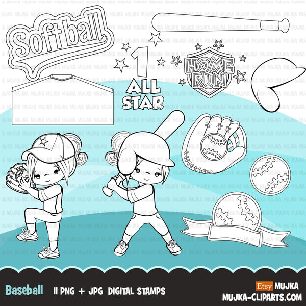 Softball All Star' Sticker