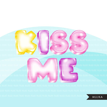 Candy Alphabet Clipart, candy land glossy glass pastel, boy girl birthday, baby shower letters and numbers, PNG graphics