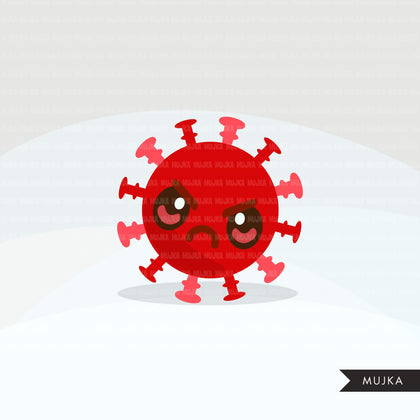 Covid virus Clipart, Corona mask, class of 2020 covid quarantine, soap, gloves, toilet paper graduation graphics, PNG clip art