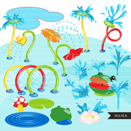 Pool Party Clipart for Boys summer – MUJKA CLIPARTS