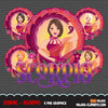 Zodiac Scorpio Clipart, Png digital download, Sublimation Graphics for Cricut & Cameo, Caucasian short bob hair Woman Horoscope sign designs