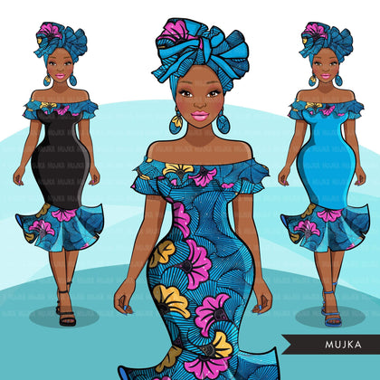 ANKARA FASHION – MUJKA CLIPARTS