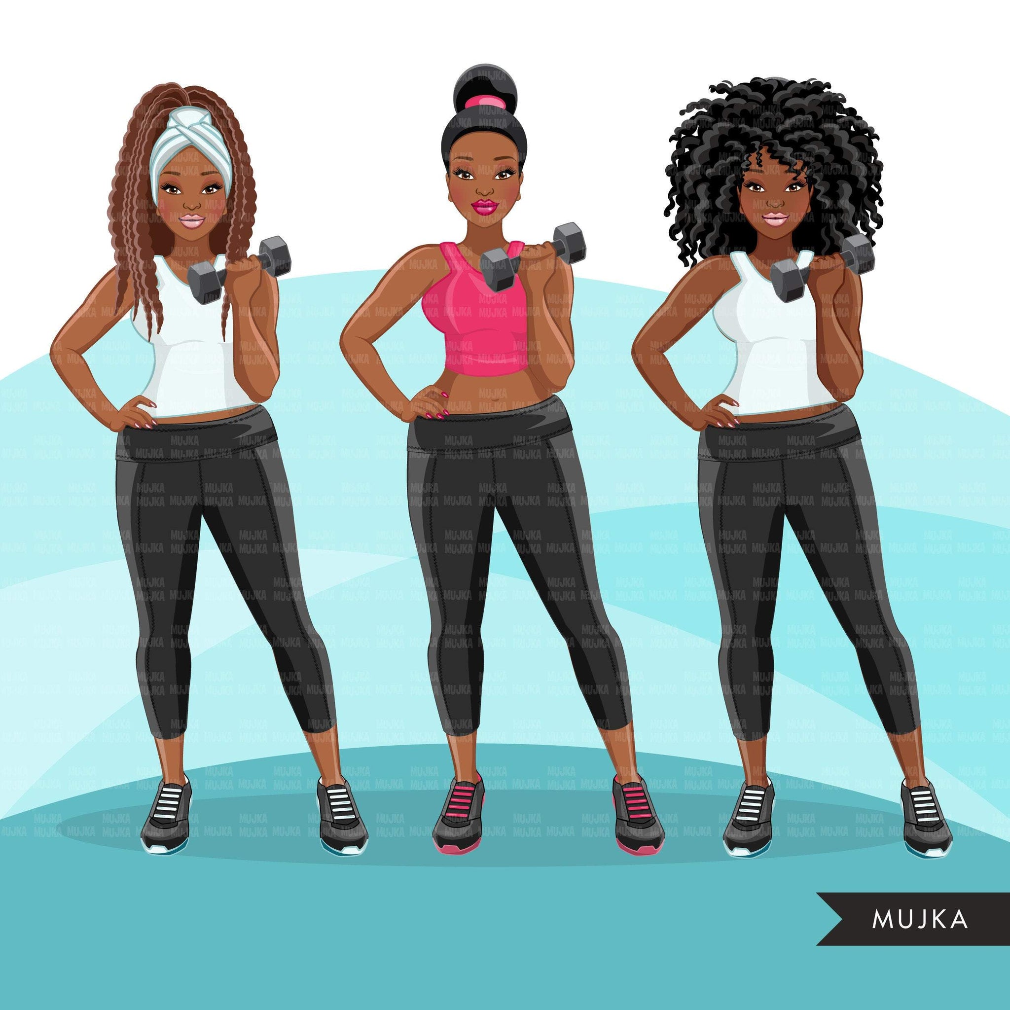 20 Black Girls Art, Sublimation PNG Graphic by Sublimation Creator