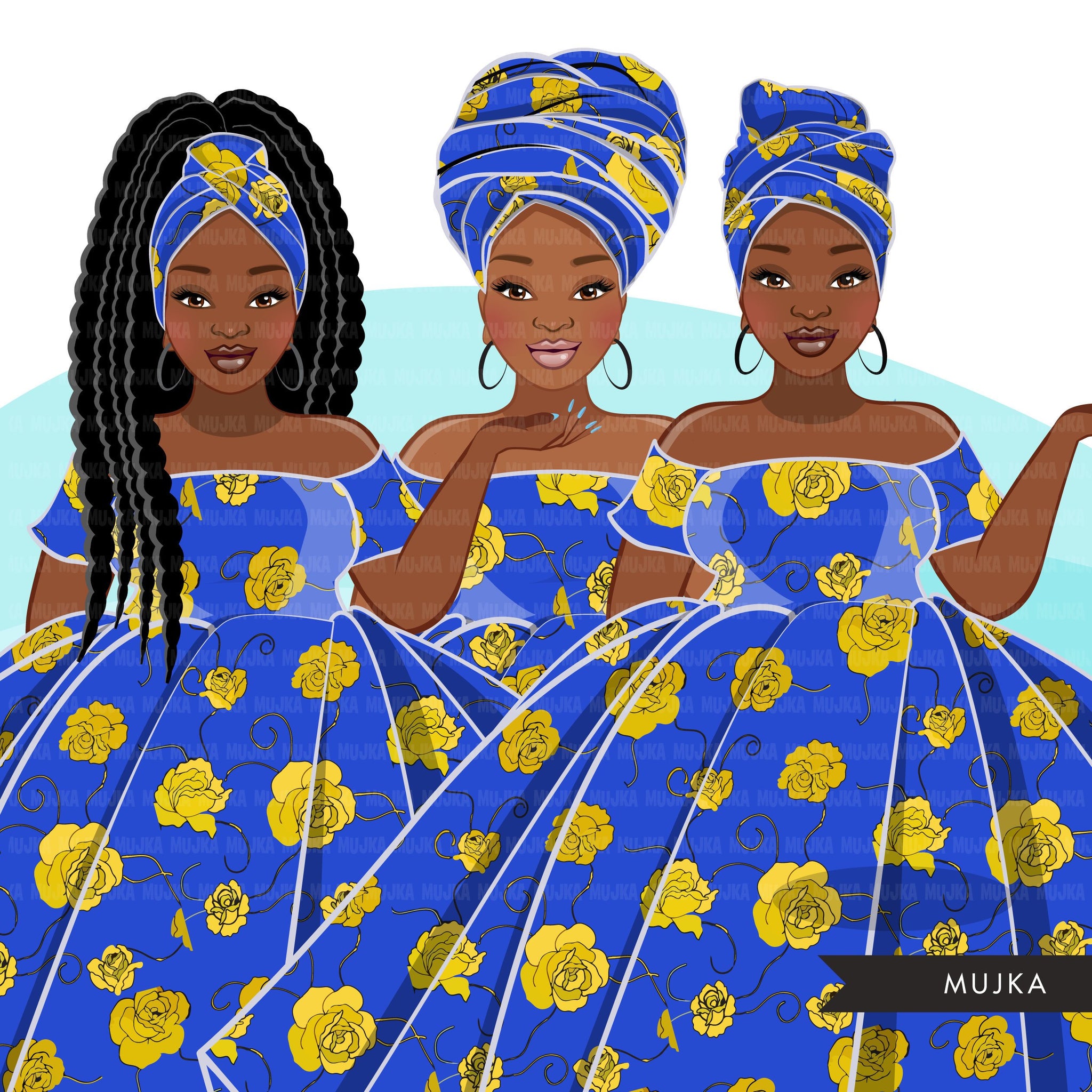 royal blue and gold african dress Royal Blue & Gold African Couple Outfits