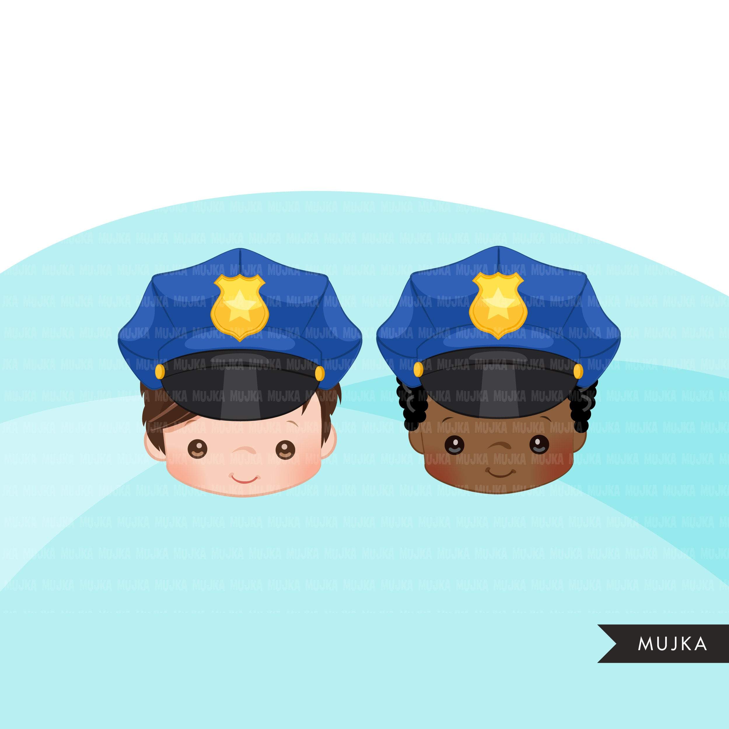 Police Officer Hat Clipart