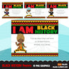 Black history POSTERS, black history figures Maya Angelou, Rosa Parks, empowering social Justice Quotes, Martin Luther King Jr  clip art PNG