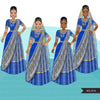 Indian bride clipart, Indian wedding dress, Indian wedding background, muslim bride designs, Sublimation designs digital download PNG