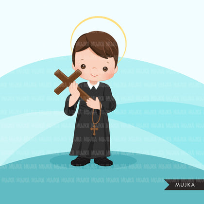Saint Gerard clipart, religious sublimation designs digital download, christian graphics, catholic design, Christian png files for cricut