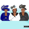 Church ladies clipart, 3 praying sisters sublimation designs, black curvy woman, faith shirt, WAKE PRAY SLAY graphics, Bible religious png