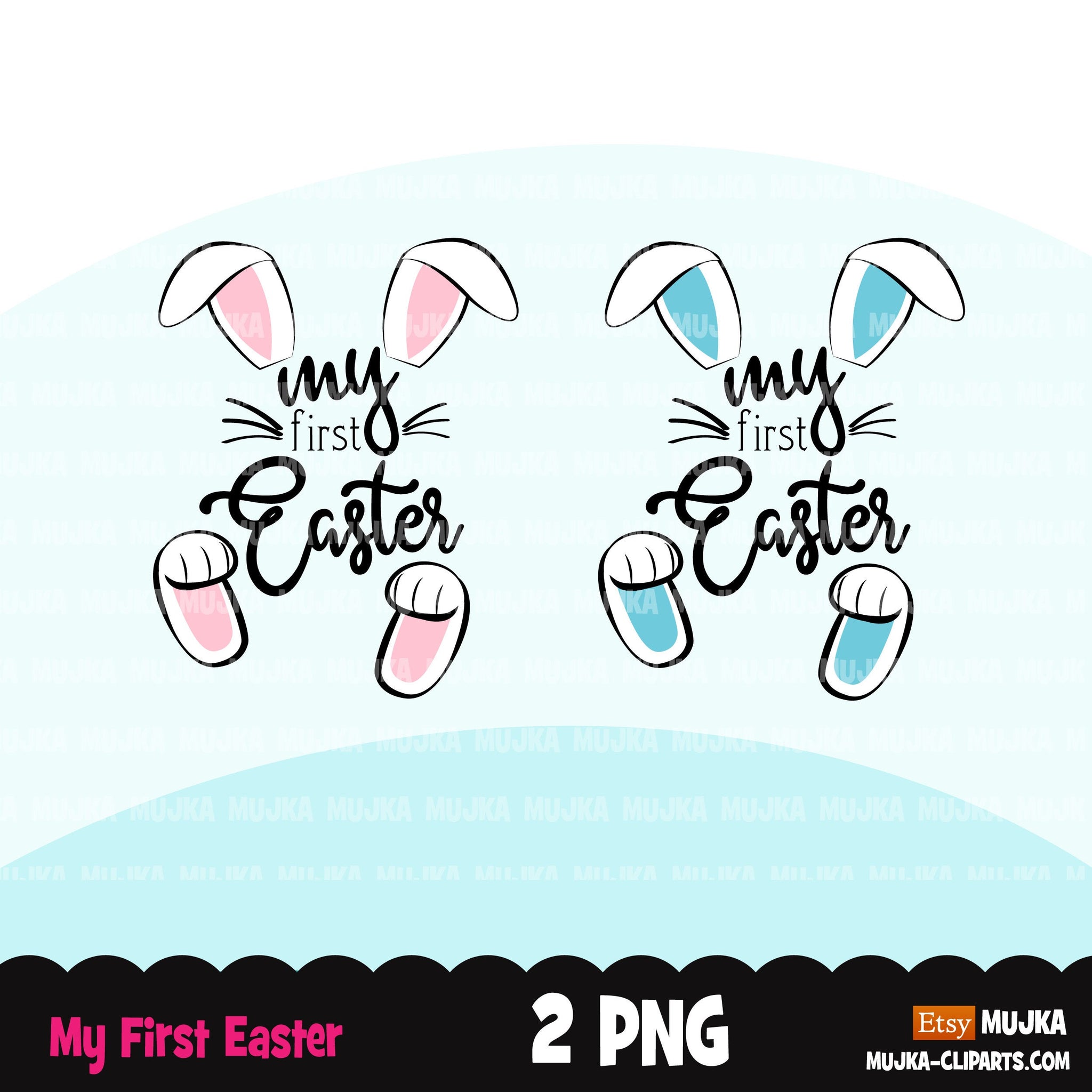 My first Easter sublimation designs digital download, my first Easter clipart, Easter baby shirt design, PNG digital files for cricut